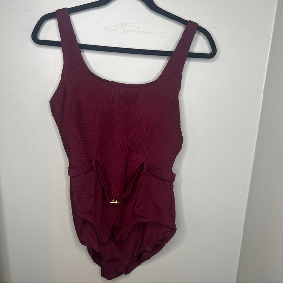 Jantzen Other - Jantzen Belted One Piece Swimsuit Size 12